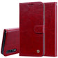 Business Style Oil Wax Texture Horizontal Flip Leather Case for Galaxy A70, with Holder & Card Slots & Wallet