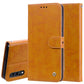 Business Style Oil Wax Texture Horizontal Flip Leather Case for Galaxy A70, with Holder & Card Slots & Wallet