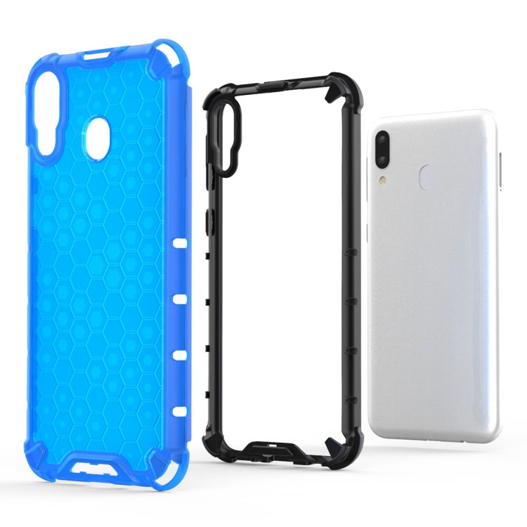Shockproof Honeycomb PC + TPU Case for Galaxy M20, For Galaxy M20
