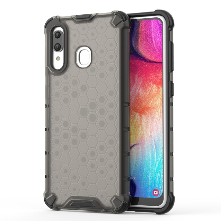 Shockproof Honeycomb PC + TPU Case for Galaxy A30, For Galaxy A30