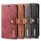DG.MING Crazy Horse Texture Flip Detachable Magnetic Leather Case for Galaxy Note 9, with Holder & Card Slots & Wallet, Galaxy Note 9