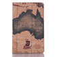 Map Texture Horizontal Flip Leather Case for Galaxy Tab A 8 (2019) P200 / P205,  with Holder & Card Slots & Wallet, Random Texture Delivery, For Galaxy Tab A 8 (2019)