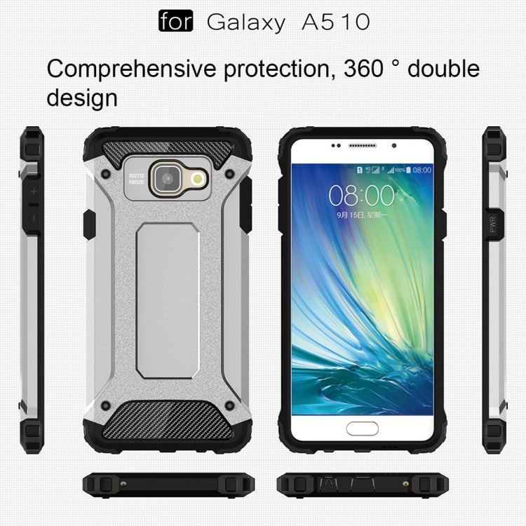 For Galaxy A5 (2016) / A510 Tough Armor TPU + PC Combination Case, For Galaxy A5 (2016) / A510