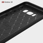 For Galaxy S8 Brushed Carbon Fiber Texture Shockproof TPU Protective Cover Case, For Galaxy S8, For Samsung Galaxy S8