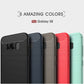 For Galaxy S8 Brushed Carbon Fiber Texture Shockproof TPU Protective Cover Case, For Galaxy S8, For Samsung Galaxy S8