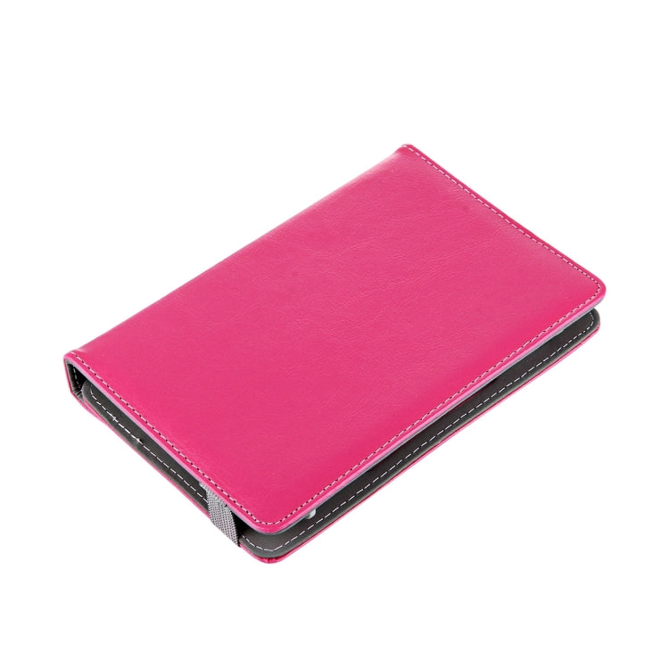 7 inch Tablets Leather Case Crazy Horse Texture 360 Degrees Rotation Protective Case Shell with Holder for Galaxy Tab A 7.0 (2016) / T280 & Tab 4 7.0 / T230 & Tab Q T2558, Colorfly G708, Asus ZenPad 7.0 Z370CG, Huawei MediaPad T1 7.0 / T1-701u