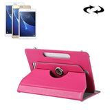 7 inch Tablets Leather Case Crazy Horse Texture 360 Degrees Rotation Protective Case Shell with Holder for Galaxy Tab A 7.0 (2016) / T280 & Tab 4 7.0 / T230 & Tab Q T2558, Colorfly G708, Asus ZenPad 7.0 Z370CG, Huawei MediaPad T1 7.0 / T1-701u