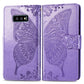 Butterfly Love Flowers Embossing Horizontal Flip Leather Case for Galaxy S10e, with Holder & Card Slots & Wallet & Lanyard, For Galaxy S10e