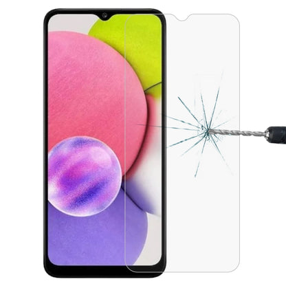 0.26mm 9H 2.5D High Aluminum Tempered Glass Film For Samsung Galaxy A04s / A04 / A04e / M04 / F04, For Samsung Galaxy A04s / A04 / A04e / M04 / F04