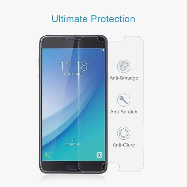 0.26mm 9H 2.5D Tempered Glass Film for Galaxy C7 Pro, For Galaxy C7 Pro(1 PC)