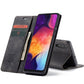 CaseMe-013 Multifunctional Retro Frosted Horizontal Flip Leather Case for Galaxy A30S / A50S / A50, with Card Slot & Holder & Zipper Wallet & Photo Frame, For Galaxy A50