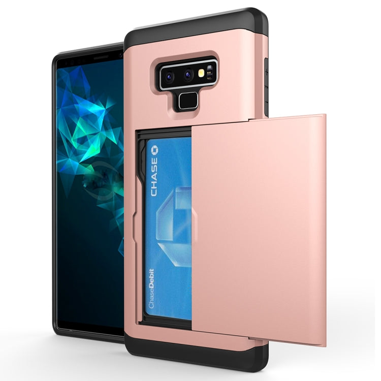 Shockproof Rugged Armor Protective Case for Galaxy Note 9, with Card Slot, For Galaxy Note 9 (with Card Slot), For Galaxy Note 9, Galaxy Note 9