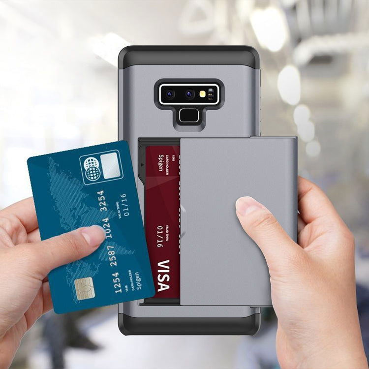 Shockproof Rugged Armor Protective Case for Galaxy Note 9, with Card Slot, For Galaxy Note 9 (with Card Slot), For Galaxy Note 9, Galaxy Note 9