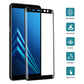 For Galaxy A8 (2018) 3D Curved Edge 9H Hardness Tempered Glass Screen Protector
