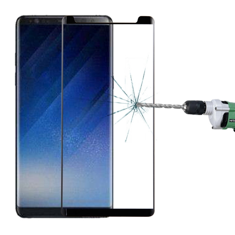 Full Glue 3D Curved Silk-screen Non-full Screen Tempered Glass Screen Protector with Fully Adhesive For Galaxy Note 8