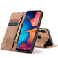 CaseMe-013 Multifunctional Retro Frosted Horizontal Flip Leather Case for Galaxy A20 / A30, with Card Slot & Holder & Wallet