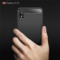 Brushed Texture Carbon Fiber Shockproof TPU Case for Galaxy A10
