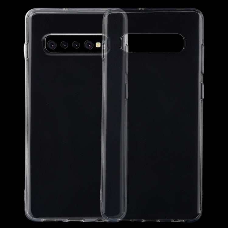 0.75mm Ultrathin Transparent TPU Soft Protective Case for Samsung Galaxy S10 Plus, For Samsung Galaxy S10 Plus
