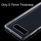 0.75mm Ultrathin Transparent TPU Soft Protective Case for Samsung Galaxy S10 Plus, For Samsung Galaxy S10 Plus