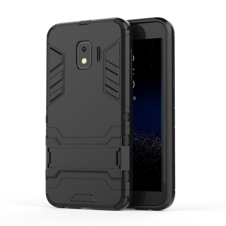 Shockproof PC + TPU Case for Galaxy J2 Core, with Holder, For Samsung Galaxy J2 Core, Galaxy J2 Core