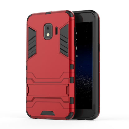 Shockproof PC + TPU Case for Galaxy J2 Core, with Holder, For Samsung Galaxy J2 Core, Galaxy J2 Core