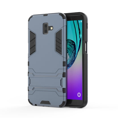 Shockproof PC + TPU Case for Galaxy J6+, with Holder, For Samsung Galaxy J6+, Galaxy J6+
