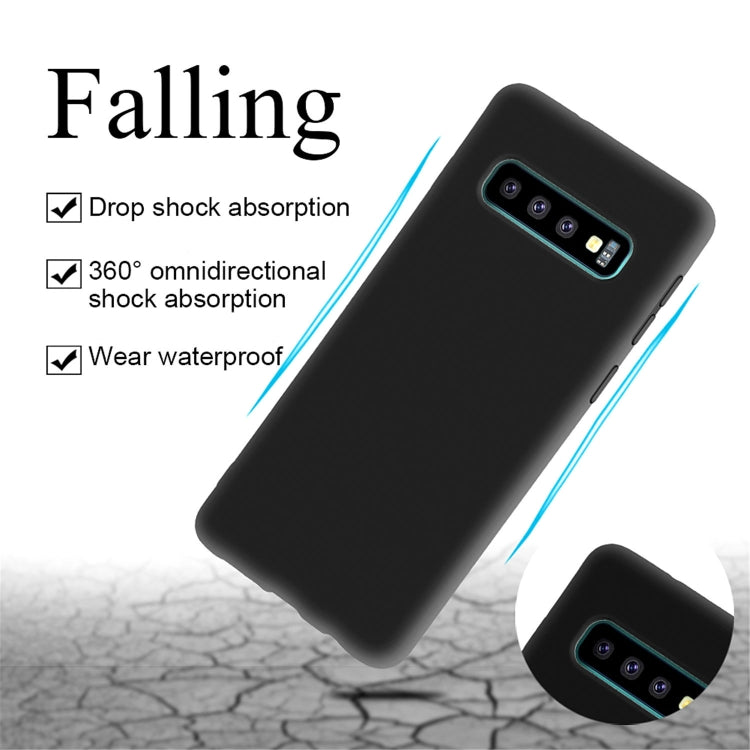 Frosted Soft TPU Protective Case for Galaxy S10+, Galaxy S10+