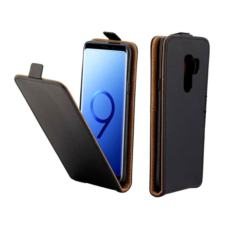 For Galaxy S9+ Vertical Flip Leather Protective Back Cover Case with Card Slot, For Samsung Galaxy S9+