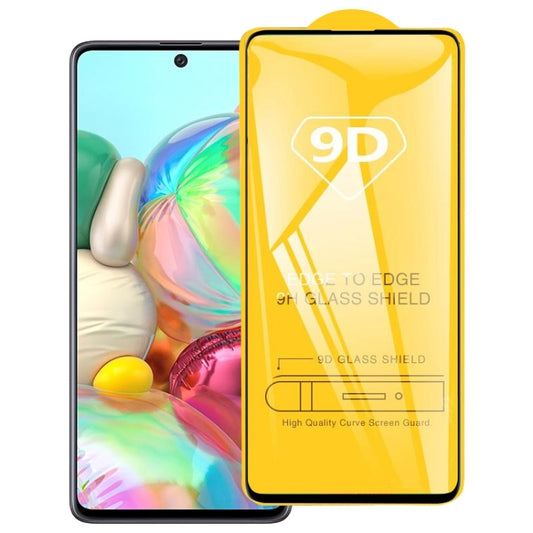 9D Full Glue Full Screen Tempered Glass Film for Samsumg Galaxy F55 / M55 / M54 / A71 / A73 / F54, For Galaxy M54/A71/A73 / C55
