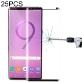 25 PCS Case Friendly Edge Glue Tempered Glass Film for Galaxy Note 9, For Galaxy Note 9 （25 PCS）