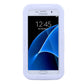 For Galaxy S7 / G930 IPX8 Plastic + Silicone Transparent Waterproof Protective Case with Lanyard