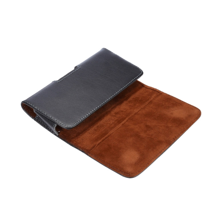 For Galaxy S7 Edge / G935 Vertical Flip Leather Case Waist Bag with Back Buckle