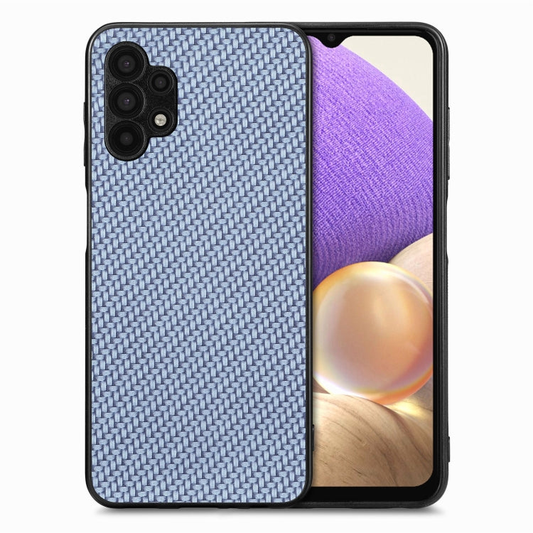 Carbon Fiber Texture Leather Back Cover Phone Case, For Samsung Galaxy A14 5G, For Samsung Galaxy A22 4G, For Samsung Galaxy A22 5G, For Samsung Galaxy A32 5G, For Samsung Galaxy A51 5G, For Samsung Galaxy A54 5G