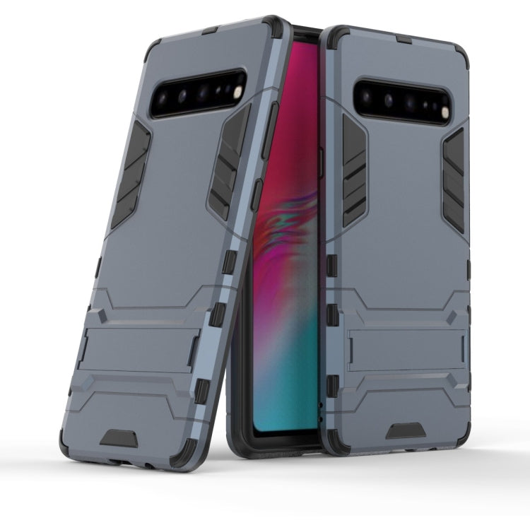 Shockproof PC + TPU Case for Samsung Galaxy S10 5G, with Holder