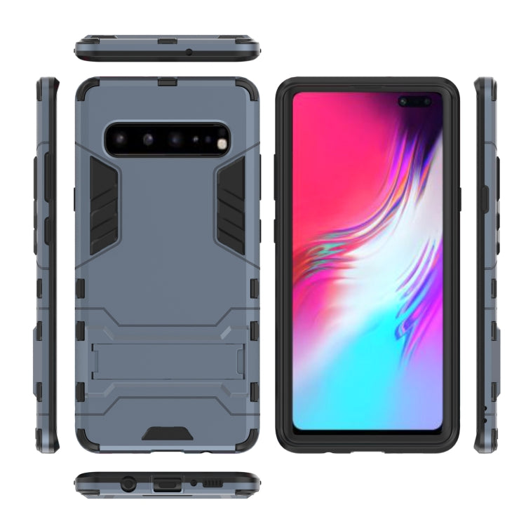 Shockproof PC + TPU Case for Samsung Galaxy S10 5G, with Holder