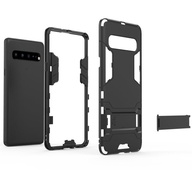 Shockproof PC + TPU Case for Samsung Galaxy S10 5G, with Holder