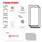2 PCS ENKAY Hat-prince Full Glue 0.26mm 9H 2.5D Tempered Glass Film for Galaxy A20