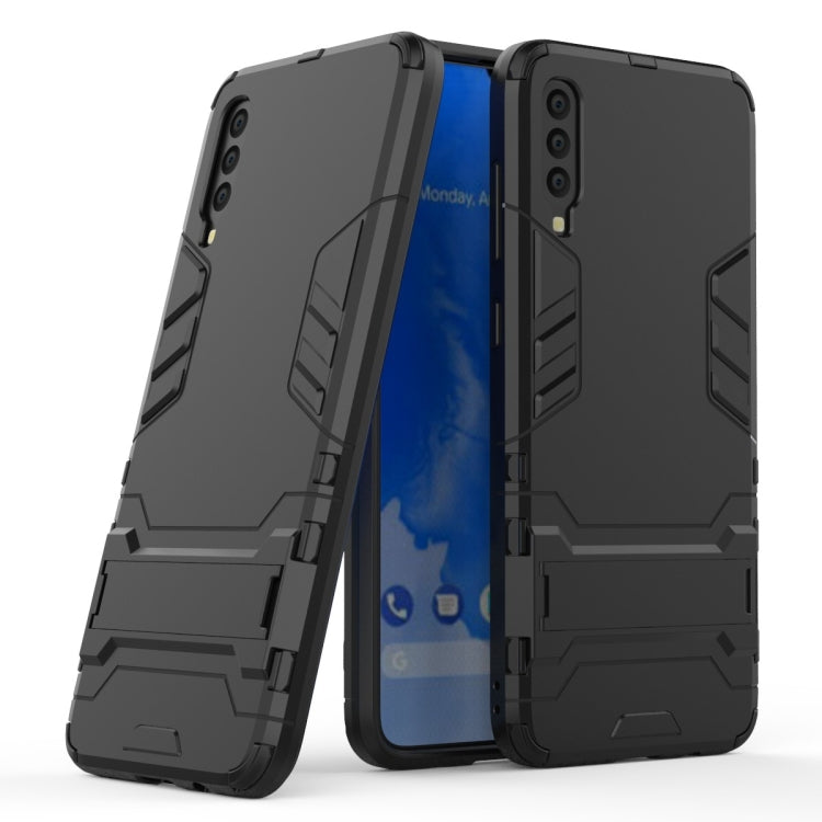 Shockproof PC + TPU Case for Samsung Galaxy A70, with Holder