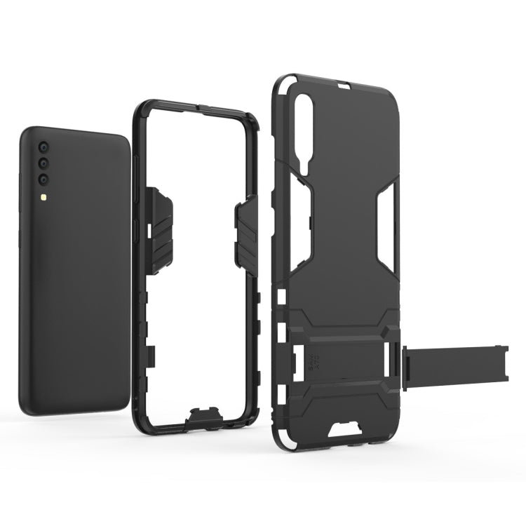 Shockproof PC + TPU Case for Samsung Galaxy A70, with Holder