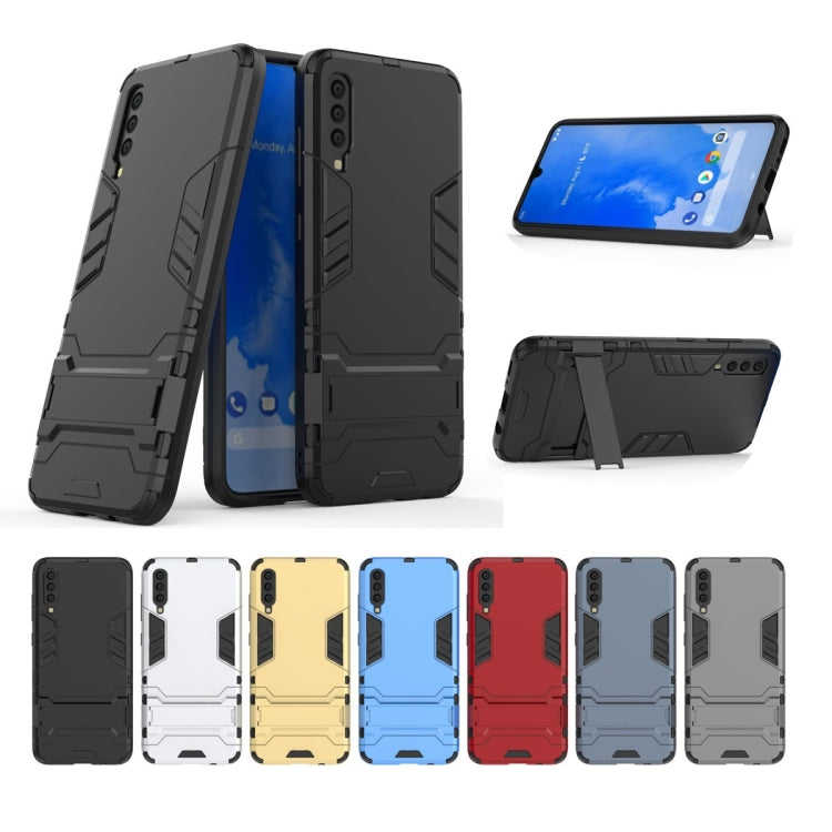 Shockproof PC + TPU Case for Samsung Galaxy A70, with Holder