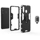 PC + TPU Shockproof Protective Case with Magnetic Ring Holder for Galaxy A8s