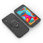 PC + TPU Shockproof Protective Case with Magnetic Ring Holder for Galaxy A2 Core