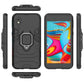 PC + TPU Shockproof Protective Case with Magnetic Ring Holder for Galaxy A2 Core