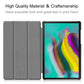 ENKAY High Quality PU Leather + Plastic Bottom Smart Case with Three-folding Holder for Samsung Galaxy Tab S5e 10.5 T720 / T725