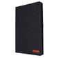 Horizontal Flip TPU + Fabric PU Leather Protective Case with Name Card Clip