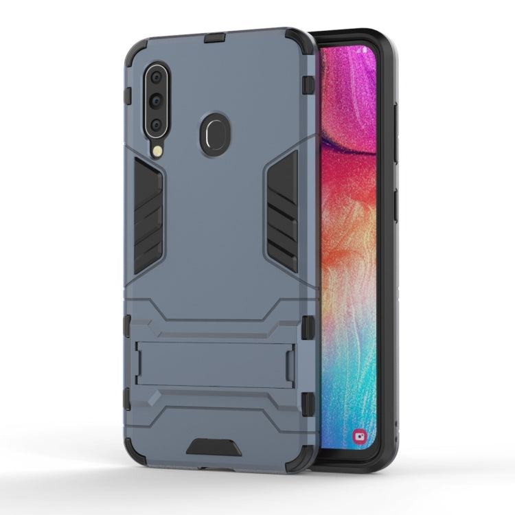 Shockproof PC + TPU Case for Galaxy A60 , with Holder