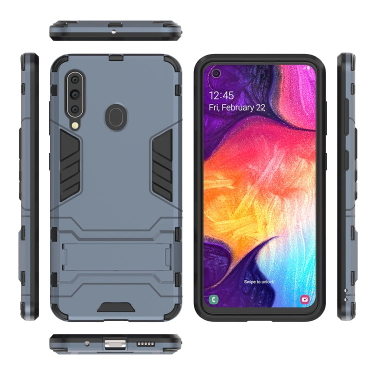 Shockproof PC + TPU Case for Galaxy A60 , with Holder