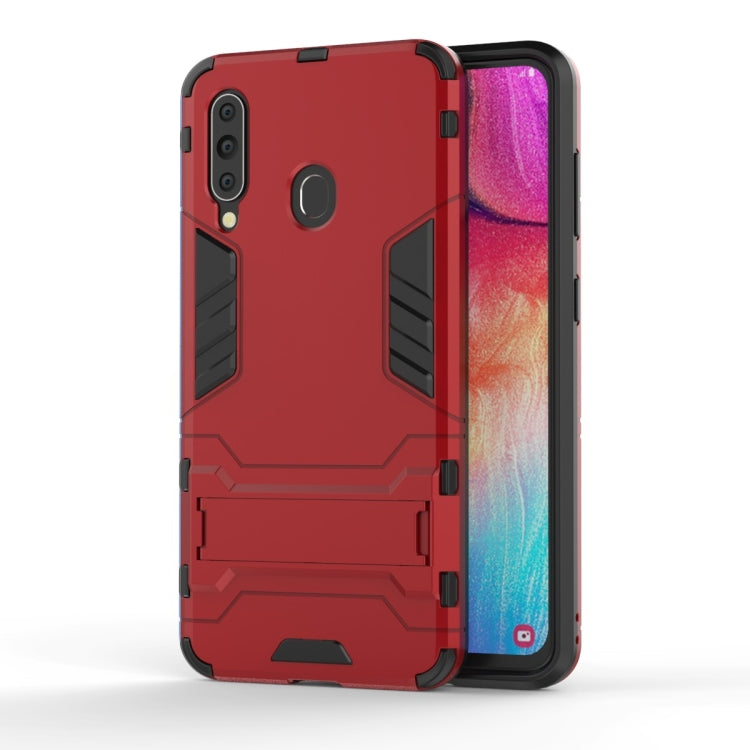 Shockproof PC + TPU Case for Galaxy A60 , with Holder