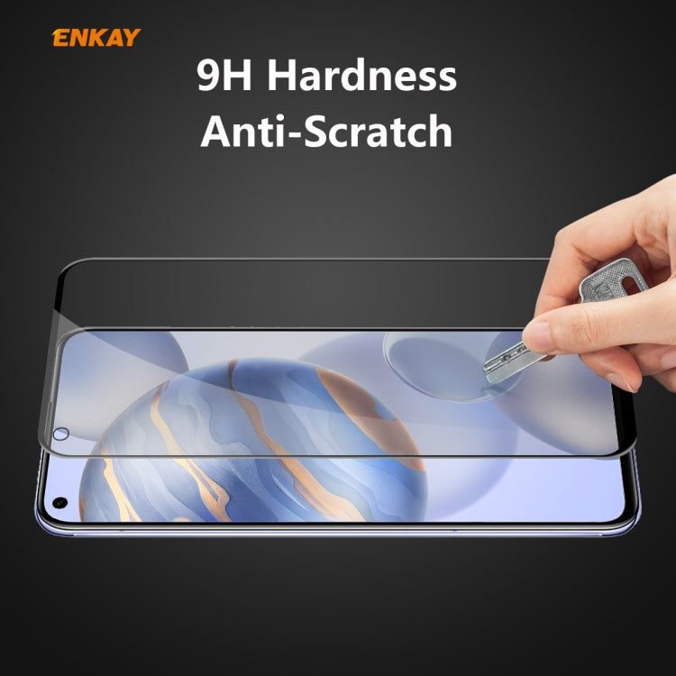 ENKAY Hat-Prince 0.26mm 9H 6D Privacy Anti-spy Full Screen Tempered Glass Film