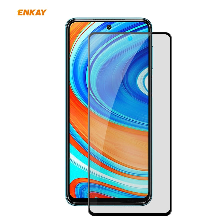 ENKAY Hat-Prince 0.26mm 9H 6D Privacy Anti-spy Full Screen Tempered Glass Film